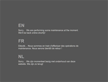 Tablet Screenshot of new.lamonnaie.be